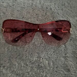 Elegant Red Women's Sunglasses